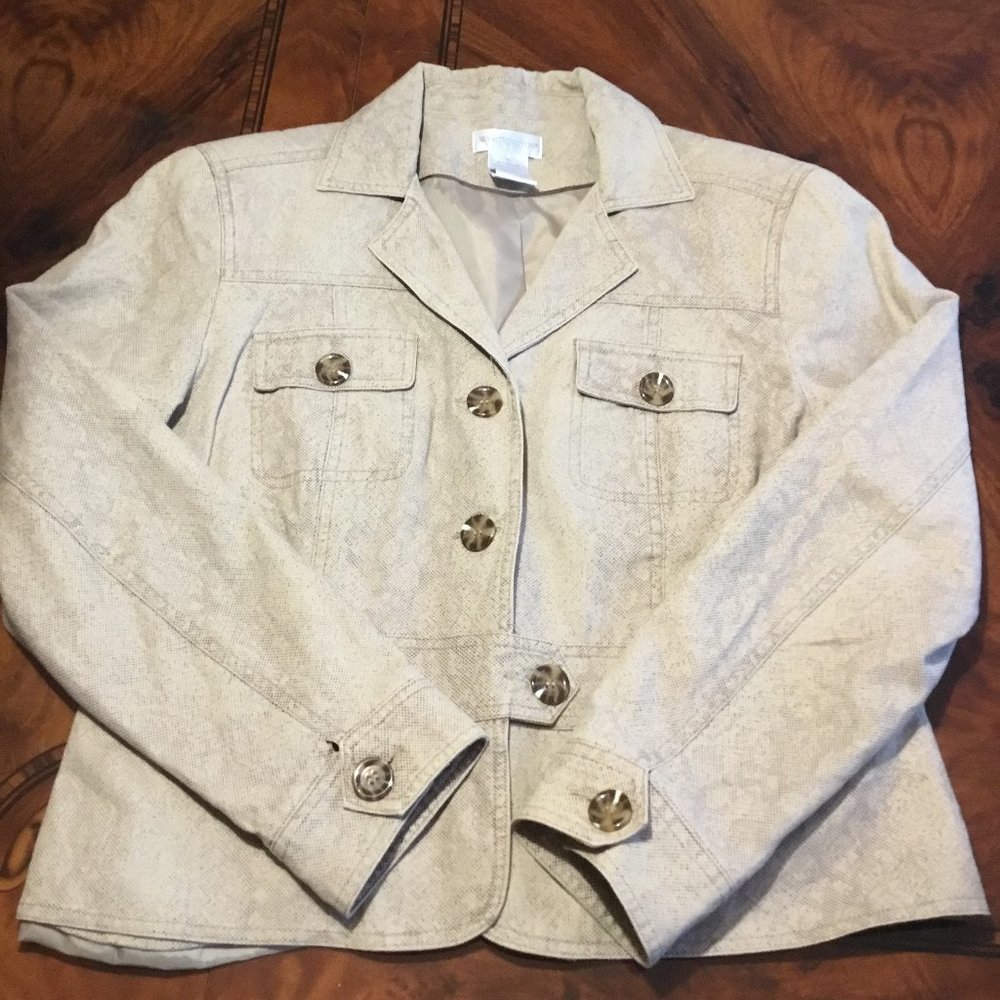 Snake Print Jacket - Picture 2 of 4